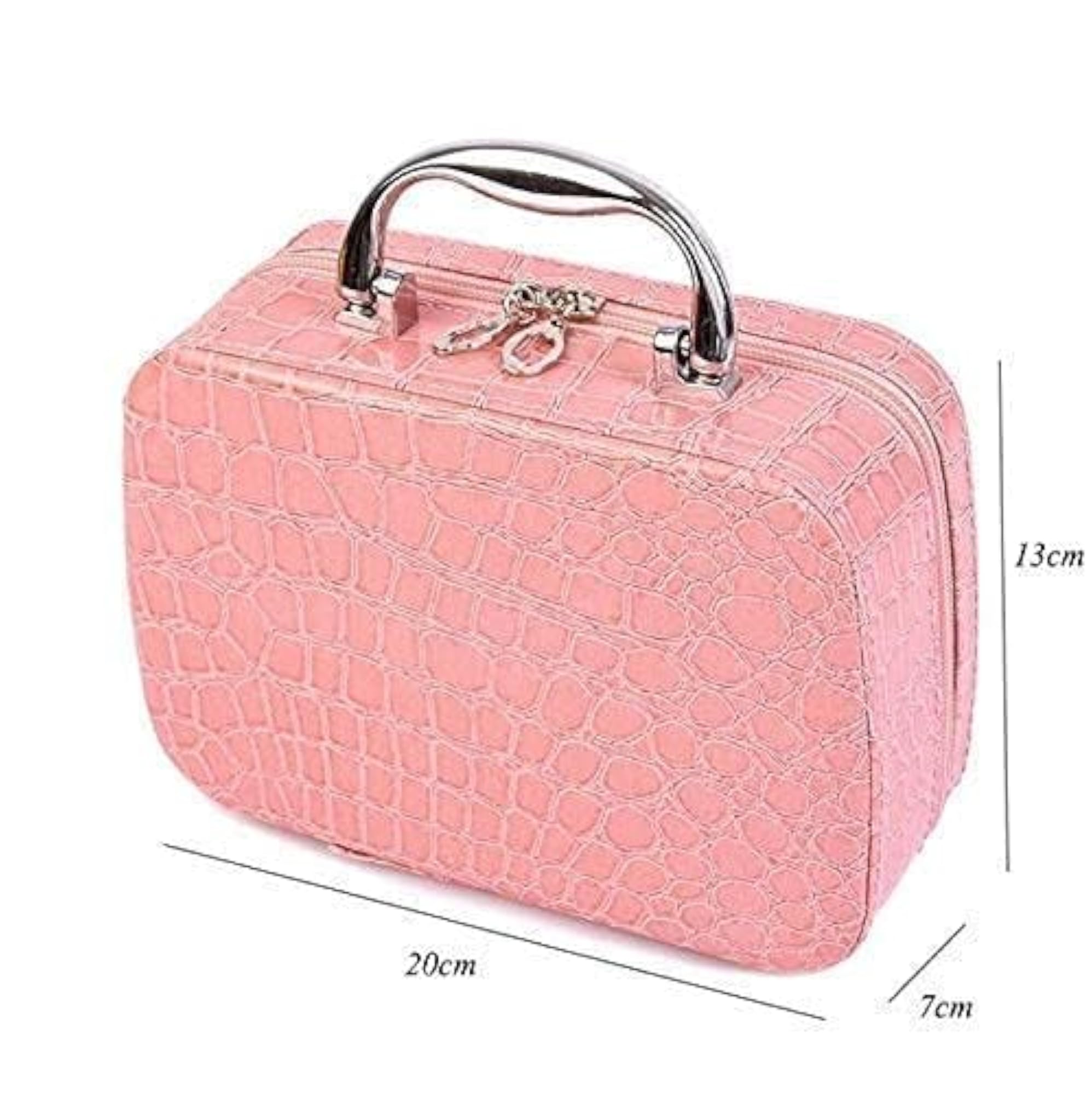 Cosmetic Organizer Storage Suitcase Bag, Gift for Her